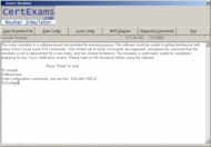 CertExams.com CCNA Network Simulator. screenshot